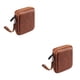 thumbnail image 3 of Advancent Bolsa de almacenamiento de púas de guitarra con cierre de cremallera portátil, contenedor organizador de plectro a prueba de Mitad de malla marrón 2piezas, 3 of 6