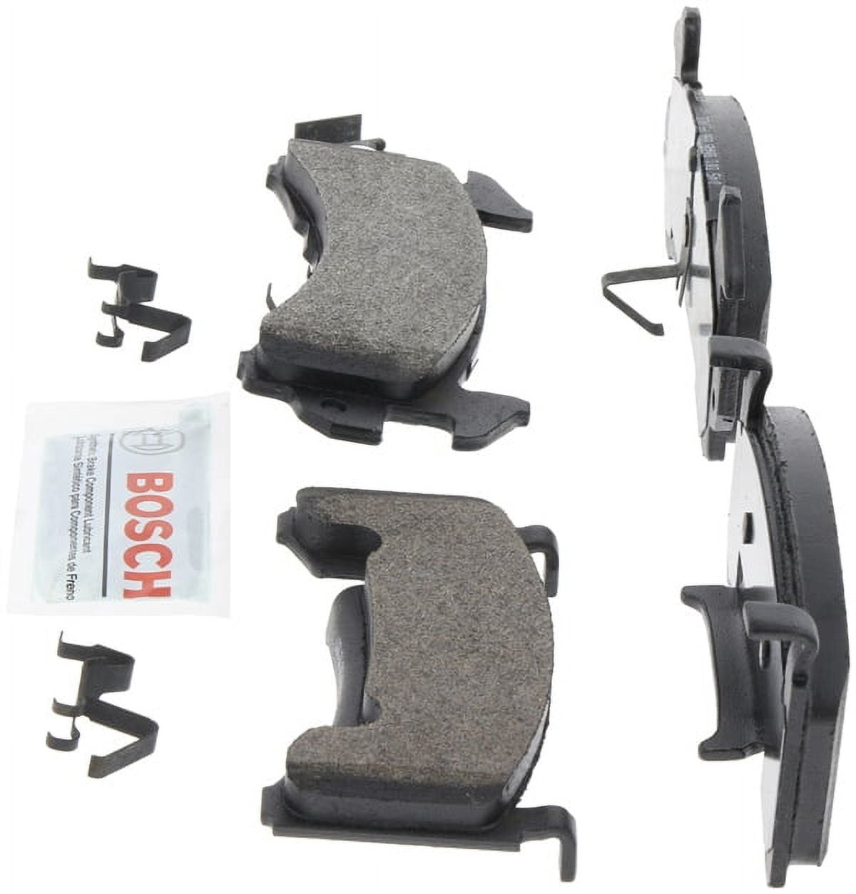 Bosch BE154H Bosch Blue Semi-Metallic Brake Pads with Hardware