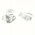 thumbnail image 2 of EGNMCR Ceramic Top Coffee Mug With Plates And Spoon Mug Products, 2 of 2
