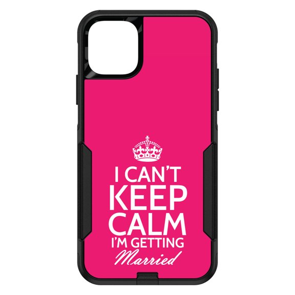 DistinctInk Custom SKIN / DECAL compatible with OtterBox Commuter for iPhone 11 Pro (5.8" Screen) - Can't Keep Calm I'm Getting Married
