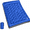 Blue, variant on Double Camping Sleeping Pad, 6" Extra Thick Inflatable Sleeping Mat with Pillows, Built-in Foot Pump, Ultralight Air Mattress for Tent Hiking Essentials Gear