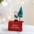 thumbnail image 2 of Adornos de Nad Resina Colgando Buzón Regalos Colgante Regalos Decorativos Sunnimix  Colgante de buzón de Navidad, 2 of 8