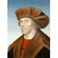 thumbnail image 2 of Maler, Hans 25x32 White Modern Wood Framed Museum Art Print Titled - Portrait of a Gentleman, 2 of 4