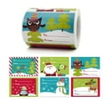 thumbnail image 2 of kurtrusly 250Pcs Christmas Cartoon Stickers Christmas Gift Decorations Christmas Stickers Labels Tag Stickers for Envelopes DIY Scrapbooking Card Making, 2 of 8