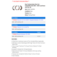 thumbnail image 2 of Rear Parking Brake Shoe Set - Compatible with 2005 - 2009 Land Rover LR3 4.4L V8 - Dynamic Friction, 2 of 2