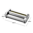 thumbnail image 4 of OVENTE Pasta Maker Stainless Steel Attachment Compatible with PA515 Machine, Compact Easy to Use and Clean, Perfect for Linguine and Lasagne, Silver ACPPA7051S, 4 of 7