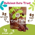 thumbnail image 3 of (Pack Of 6) BHU Foods Keto Truffles Cookie Double Dark Chocolate 5.29 Oz, 3 of 5