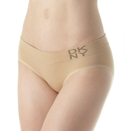 

DKNY Intimates Beige Nylon Blend Everyday Bikini Size: L
