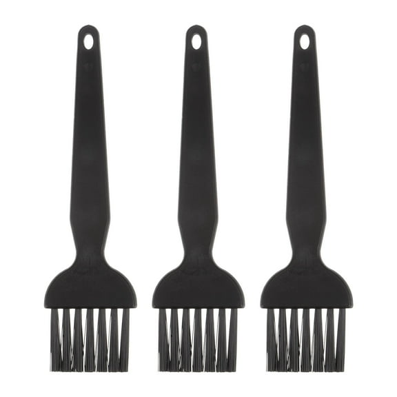 3 Packs Anti-static Cleaning Brush 25x33mm PV Plastic Conductive Bristles Anti Static ESD Brushes