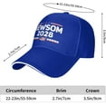 thumbnail image 5 of Newsom 2028 Hat Newsome for President 2028 Hat Adjustable Trucker Cap for Men Women, 5 of 8