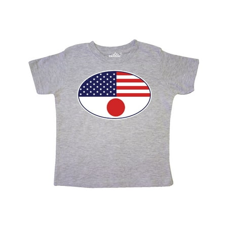 

Inktastic Japanese American Flag Gift Toddler Boy or Toddler Girl T-Shirt