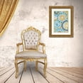 thumbnail image 3 of Banks, Debbie 23x32 Gold Ornate Wood Framed with Double Matting Museum Art Print Titled - Circle Delight A, 3 of 4