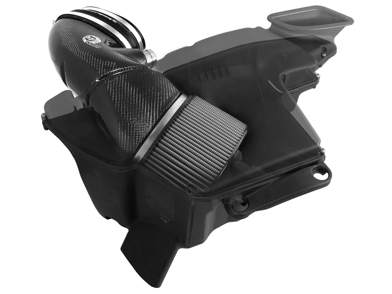 Black Series Stage-2 Carbon Fiber Cold Air Intake System w/ Pro DRY S Filter