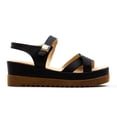 thumbnail image 1 of Sandalias para Mujer Zmexico NI26302 negro 24.5, 1 of 4