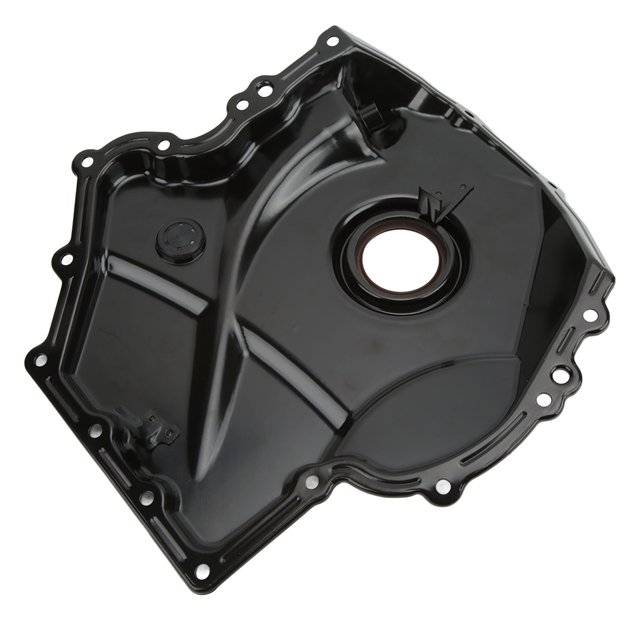Tapa de distribución del motor, tapa de distribución del motor negra AG Materiales ecológicos