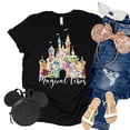 thumbnail image 5 of Magical Vibes Shirt, Animal Kingdom Shirt, Safari Shirt Casual Short Sleeve Shirt (X Large, Black), 5 of 7