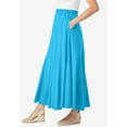 thumbnail image 3 of Woman Within Plus Size Wide Elastic Waist Skirt, 3 of 6