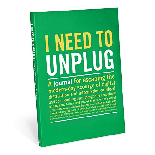 Pre-Owned Knock Knock I Need to Unplug Inner-Truth Journal Paperback
