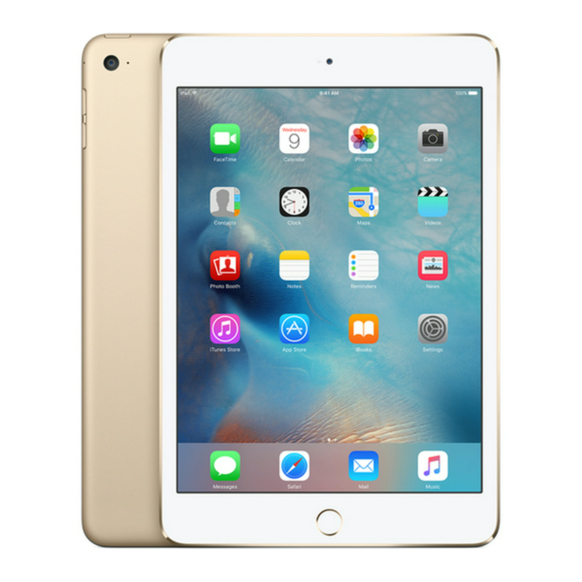 Refurbished Apple iPad Mini 4 32GB Gold Wi-Fi 3C530CL/A | Walmart