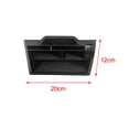 thumbnail image 7 of Center Console Storage Box, Armrest Organizer Tray with USB Extension Cable for 10TH Gen Sturdy Durable ,Stable Performance, Quality Carbon Fiber Pattern, 7 of 7