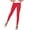 Red, variant on LAVRA Girl's Leggings Soft Cropped Stretchy Pants Capri Tights