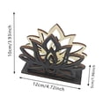 thumbnail image 3 of Luoshdecor Napkin Holder for Table,Wood Flower Cutlery Napkin Holder for Tables,Decorative Napkin Holder for Kitchen, Countertop,Dining Room, 3 of 7