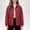 #1Red, variant on Byworldtasic Womens Lightweight Quilted Jacket Fall Button Down Puffer Jackets Loose Fit Stand Collar Warm Coats