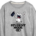 thumbnail image 3 of Peanuts - Snoopy Flipping - Student Mode Off - Toddler & Youth Long Sleeve Graphic T-Shirt, 3 of 6
