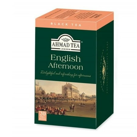 Ahmad English Afternoon Tea - 20 Teabags- Fast (Best Place To Have Afternoon Tea In London)
