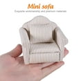 thumbnail image 5 of KAKOWELY Meubles de Maison miniature 3 Pcs Canapé de Poupée Sofa Modèle de Meubles miniature Sofa à Haute Simulation Décorations de Poupée miniature 3.23"X2.83"X2.52 Pouces, 5 of 5