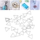 thumbnail image 3 of Bisel Abierto, Joyería Colgante de Marco Hueco Bisel Abierto Bisel Abierto para Resina 30pcs Acero inoxidable Mini para Casa para Amigos, 3 of 7