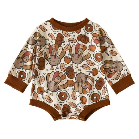 

Dr.Eam Newborn Bodysuits Infant Baby Boys Girls Long Sleeve Christmas Cartoon Dinosaur Prints Romper Newborn Kids Clothes Onesies Outerwear Bw1 0 M-3 M