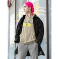 thumbnail image 2 of Never Look Back Lemon Bicycle Hoodie Women -Image by Shutterstock, Female Medium, 2 of 4