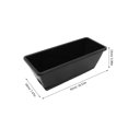 thumbnail image 2 of RENACLIPY 4 Sets of Plastic Window Planter Box Grey for Growing Vegetables Indoors, 2 of 6