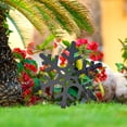 thumbnail image 6 of Ratfeit Christmas Snowflake Yard Signs Xmas Decorative White Snowflake Garden Stakes Winter Holiday Lawn Decorations Sign Decoration with Stake and Clip for Christmas Lawn Decor, 6 of 6