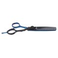 thumbnail image 2 of Tijeras para cortar cabello, tijeras para adelgazar, salón profesional de 6,0 pulgadas, tijeras de corte de pelo con borde de afeitar, 2 of 8