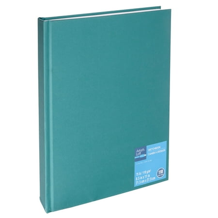 UPC: 0191518657838 | Teal Hardbound Sketchbook by Artist s Loft – Acid Free and Smudge Resistant Paper  Sketch Pad for Drawing  Sketching  Writing – 1 Pack