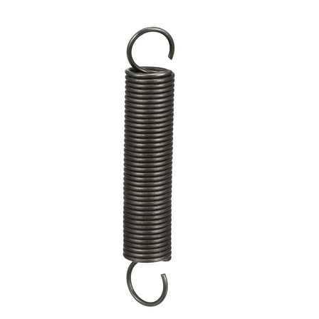 1.0x10x60mm Spring Steel  Small Dual Hook Tension Spring 1 pcs