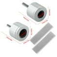 thumbnail image 2 of 2Pcs 15/22Mm New Metal Pipe Cleaner With 1 Replaceable Brushes Tube Cleaning Brush Tube Cleaning Brush for Power Drill 15Mm+22Mm Fangkenuo, 2 of 9