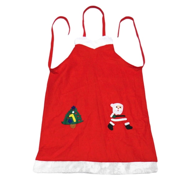 Delantal navideño, delantal de Papá Noel, delantal con pechera de limpieza ajustable, delantal de cocina, regalo de Navidad para fiestas, hornear,