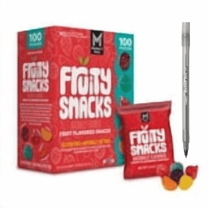 Fruity Snacks, 0.8 oz., 100 pk.