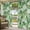 Beige, variant on Monstera Leaves Outdoor Curtains for Patio Waterproof, Grommet Outdoor Privacy Panels, Summer Palm Leaf Botanical Wooden Grey Weatherproof Outside Curtains for Porch/Cabana 54"Wx84"L, 2 Panel