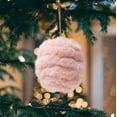thumbnail image 2 of Floleo Christmas Large Velvet Balls Ornaments 2.36In Shatterproof Tree Hanging Plastic Ball Set Xmas Bulk Flocked Ornaments For Christmas Tree Home Party Wreath Decorations, 2 of 7