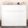 thumbnail image 2 of Space-Saving Queen Murphy Bed Wall Bed with Mattress Support, Foldable Cabinet Design for Guest Rooms & Small Spaces, Durable MDF Frame with Dual Piston Mechanism, 2 of 9