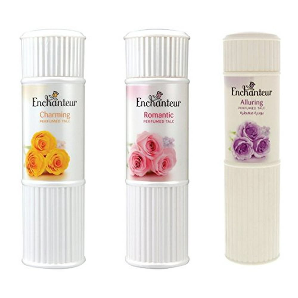Enchanteur Perfumed Body Talcum Powder Charming, Romantic & Alluring