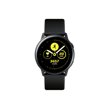 Samsung - Galaxy Watch Active Smartwatch 40mm Aluminum - Black