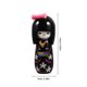 thumbnail image 5 of Figura decorativa de muñeca kimono japonesa de madera con dibujos animados, adorno de escritorio, 5 of 8