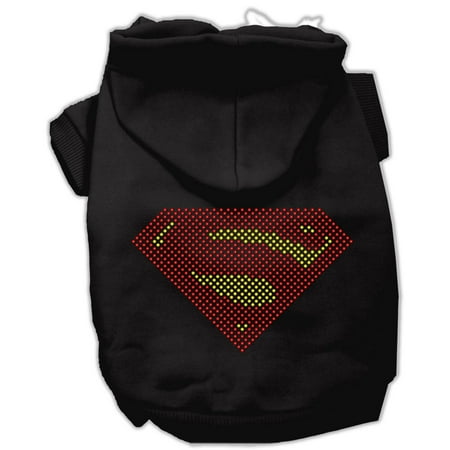 Pet, Dog Cat Hoodie Rhinestone, "Super"