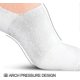 thumbnail image 3 of Calcetines invisibles para mujer, bajos, antideslizantes, planos, línea náutica, 8 pares, 3 of 5