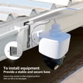thumbnail image 6 of FVKRNYZ 2 Pcs Gutter Mount Bracket Stainless Steel Solar Security Camera Holder with Mounting Screw for Novice and Experienced Person Outdoor Use, 6 of 9
